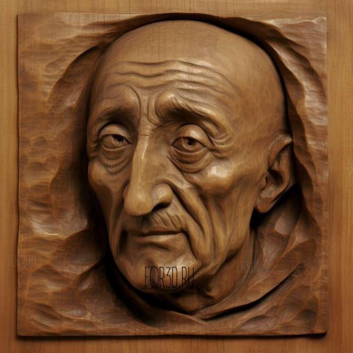 John Locke 1 stl model for CNC